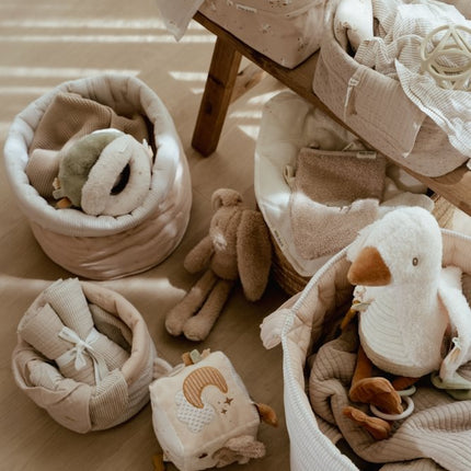 Little Dutch Commodemandje Pure Soft Beige Groot koop je bij Babywinkel