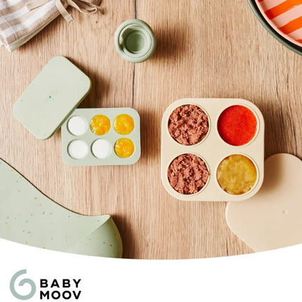 <tc>Babymoov</tc> Sæt med silikoneforme + bidering