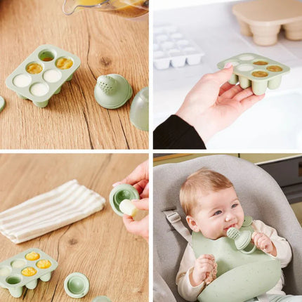 <tc>Babymoov</tc> Sæt med silikoneforme + bidering
