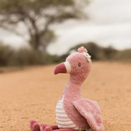<tc>Little Dutch</tc> Krammedyr Flamingo Safari 17 cm
