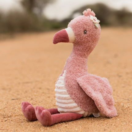 <tc>Little Dutch</tc> Krammedyr Flamingo Safari 17 cm