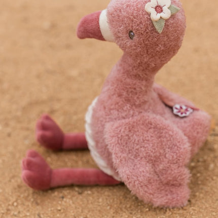 <tc>Little Dutch</tc> Krammedyr Flamingo Safari 17 cm