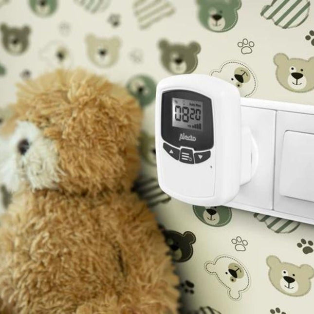 Alecto Babyfoon Dbx - 80Bu Wit/Antraciet Extra Babyunit Voor Dbx - 80 koop je bij Babywinkel