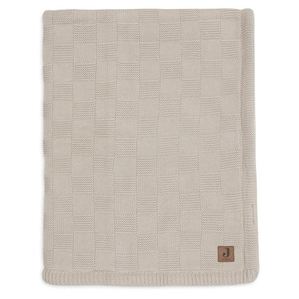 Jollein Ledikantdeken Warm Sand/Velvet 100X150Cm koop je bij Babywinkel