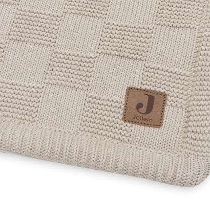 Jollein Ledikantdeken Warm Sand/Velvet 100X150Cm koop je bij Babywinkel