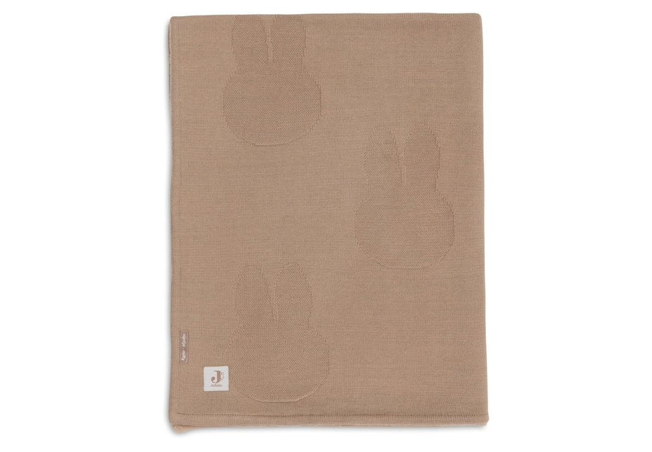 Jollein Ledikantdeken Miffy Biscuit/Velvet 100X150Cm koop je bij Babywinkel