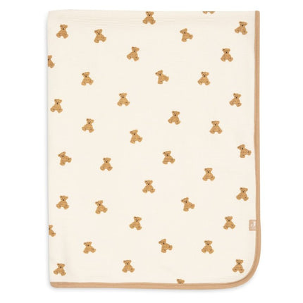 Deken - Little Waffle - Mini Teddy Bear koop je bij Babywinkel
