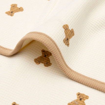 Deken - Little Waffle - Mini Teddy Bear koop je bij Babywinkel