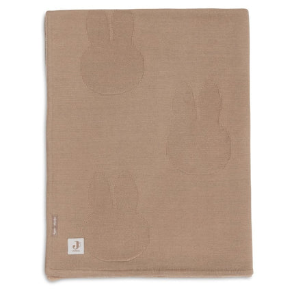 Jollein Wiegdeken Miffy Biscuit/ Velvet 75X100Cm koop je bij Babywinkel