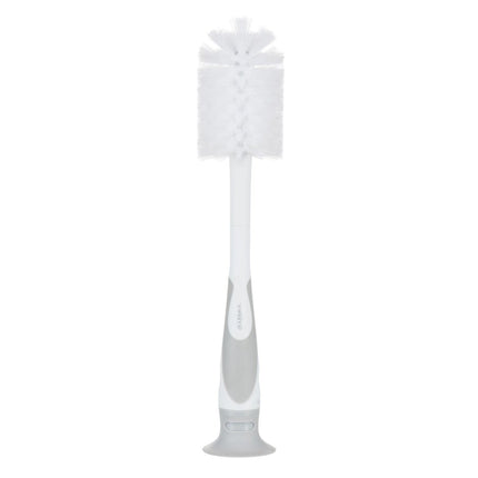 Difrax Flessenborstel 2 In 1 Wit Grijs koop je bij Babywinkel