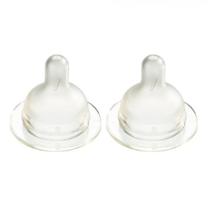 Difrax Flessenspeen Breed S (2 Stuks) koop je bij Babywinkel