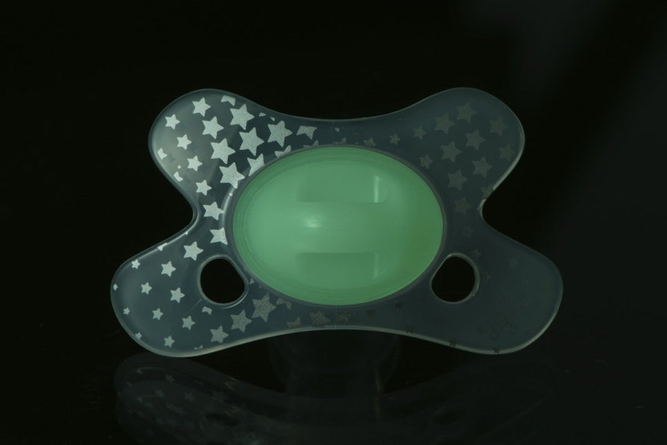 Difrax Speen 0 - 6 Natural Nacht Glow In The Dark koop je bij Babywinkel