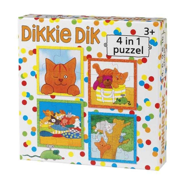 Dikkie Dik 4 - In 1 Puzzel koop je bij Babywinkel