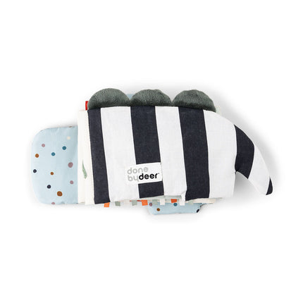 Done by Deer Baby Boekje Croco Green koop je bij Babywinkel