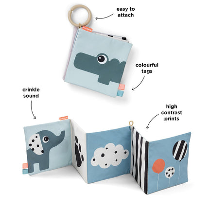 Done by Deer Baby Boekje Deer Friends Krokodil koop je bij Babywinkel