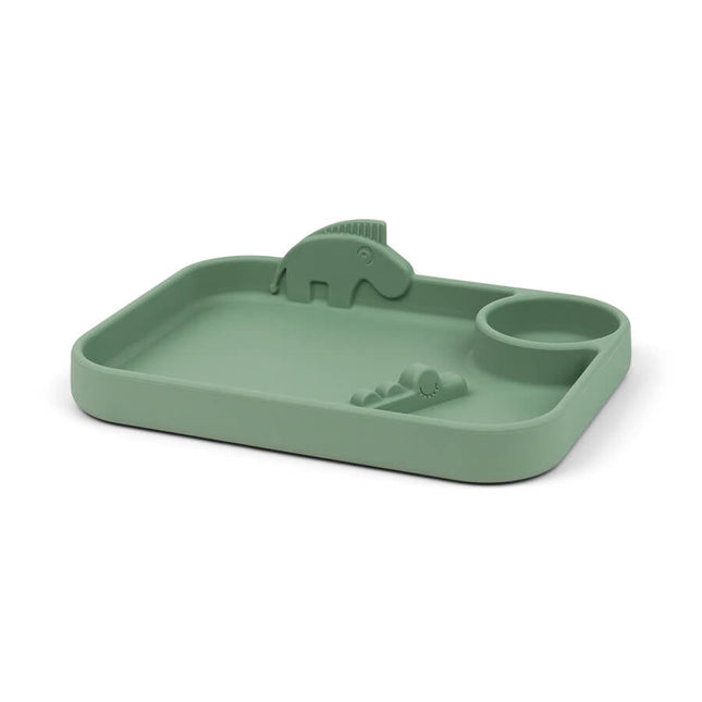 Done by Deer Baby Bordje Peekaboo Deer Friends Green koop je bij Babywinkel