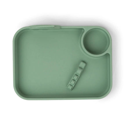 Done by Deer Baby Bordje Peekaboo Deer Friends Green koop je bij Babywinkel