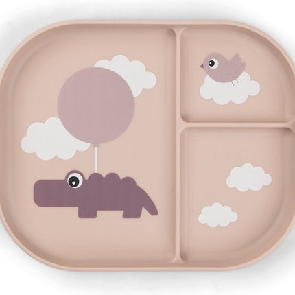 Done by Deer Babybord Happy Clouds Powder koop je bij Babywinkel