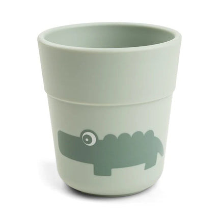 Done by Deer Bekertje Croco Green Lichtgroen koop je bij Babywinkel
