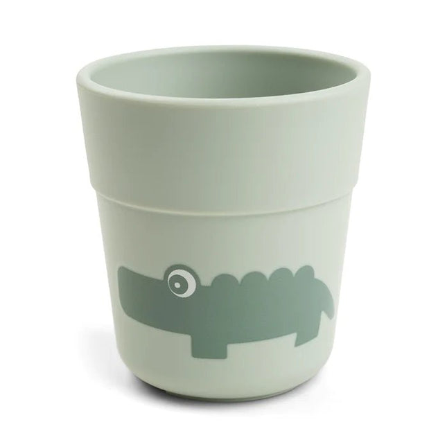 Done by Deer Bekertje Croco Green Lichtgroen koop je bij Babywinkel