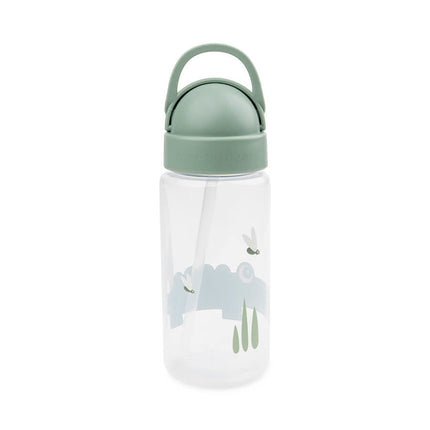 Done by Deer Bekertje Met Rietje Croco Green koop je bij Babywinkel