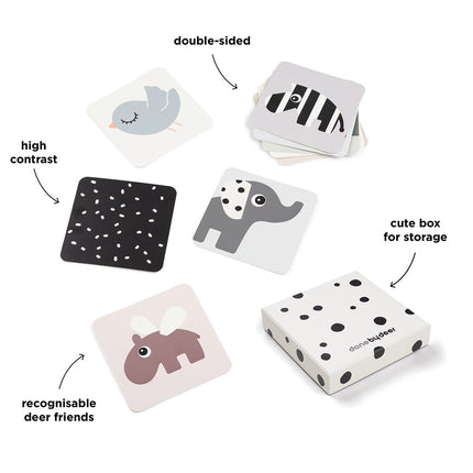 Done by Deer Box Speeltje Contrastkaarten Elphee koop je bij Babywinkel