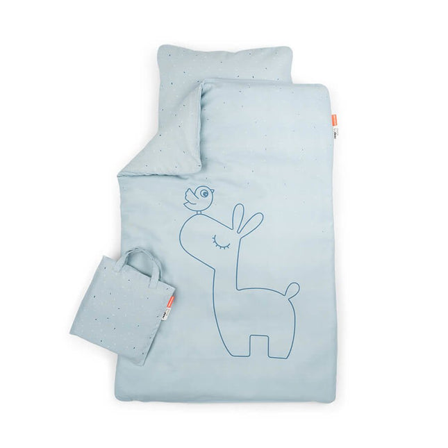 Done by Deer Dekbedovertrek Lalee Blue 70x80cm koop je bij Babywinkel