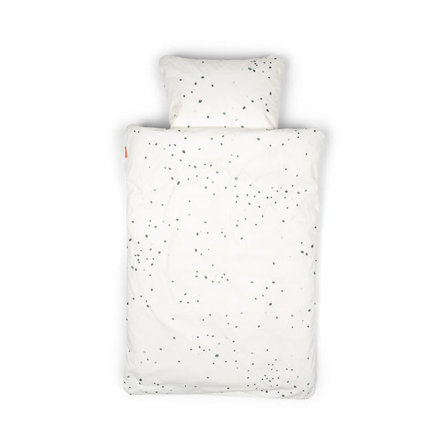 Done by Deer Dekbedovertrek Stippen Croco Beige 70x100cm koop je bij Babywinkel