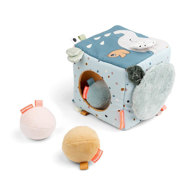 Done by Deer Educatief Speelgoed Kubus Deer Friends Kleuren Mix koop je bij Babywinkel