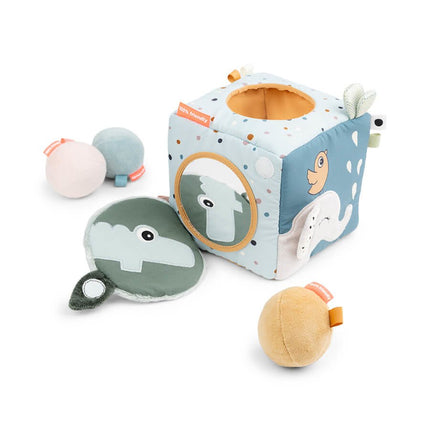 Done by Deer Educatief Speelgoed Kubus Deer Friends Kleuren Mix koop je bij Babywinkel