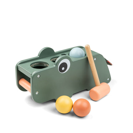 Done by Deer Houten Speelgoed Hamerbank Croco Green koop je bij Babywinkel