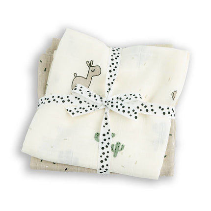 Done by Deer Hydrofiele Doek Lalee Sand 2st koop je bij Babywinkel