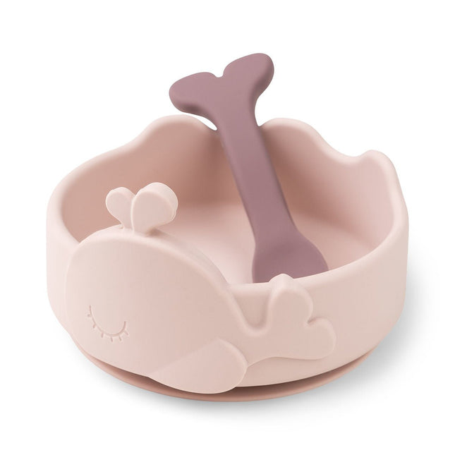 Done by Deer Kinderservies Bakje En Lepel Wally Powder 2st koop je bij Babywinkel