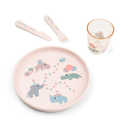 Done by Deer Kinderservies Set Celebration Powder koop je bij Babywinkel