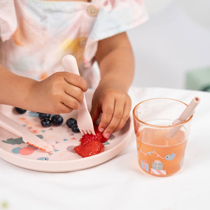 Done by Deer Kinderservies Set Celebration Powder koop je bij Babywinkel
