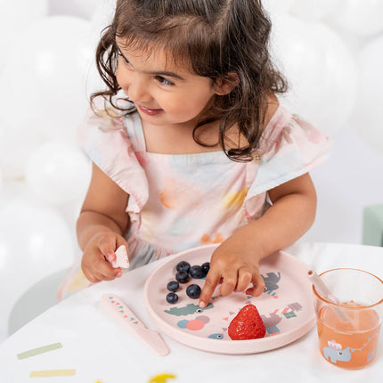 Done by Deer Kinderservies Set Celebration Powder koop je bij Babywinkel