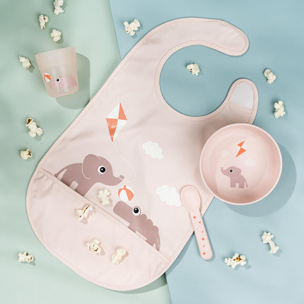 Done by Deer Kinderservies Set Playground Powder 3 Pack koop je bij Babywinkel