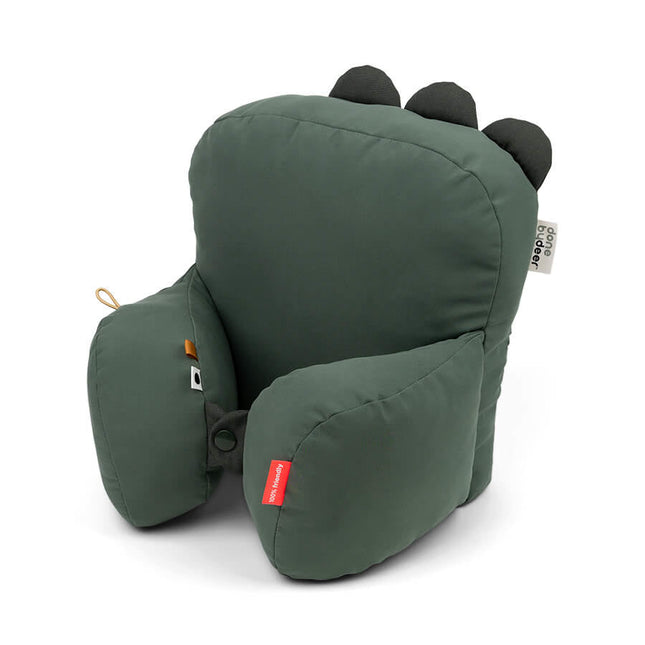 Done by Deer Kinderwagen Kussen Croco Green koop je bij Babywinkel