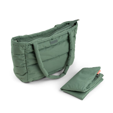Done by Deer Luiertas Quilted Green koop je bij Babywinkel