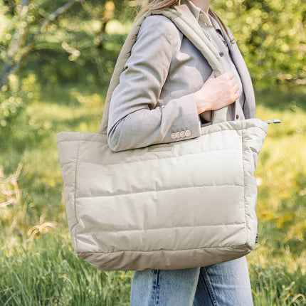 Done by Deer Luiertas Quilted Sand koop je bij Babywinkel
