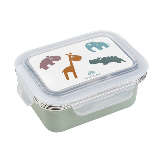 Done by Deer Lunchbox Deer Friends Green koop je bij Babywinkel