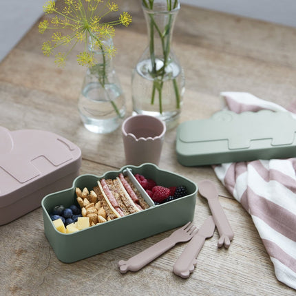 Done by Deer Lunchtrommel Croco Green koop je bij Babywinkel