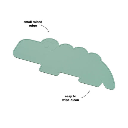 Done by Deer Placemat Croco Green koop je bij Babywinkel