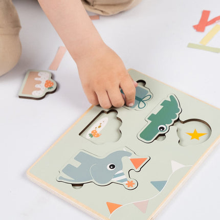 Done by Deer Puzzel Celebration Colour Mix koop je bij Babywinkel