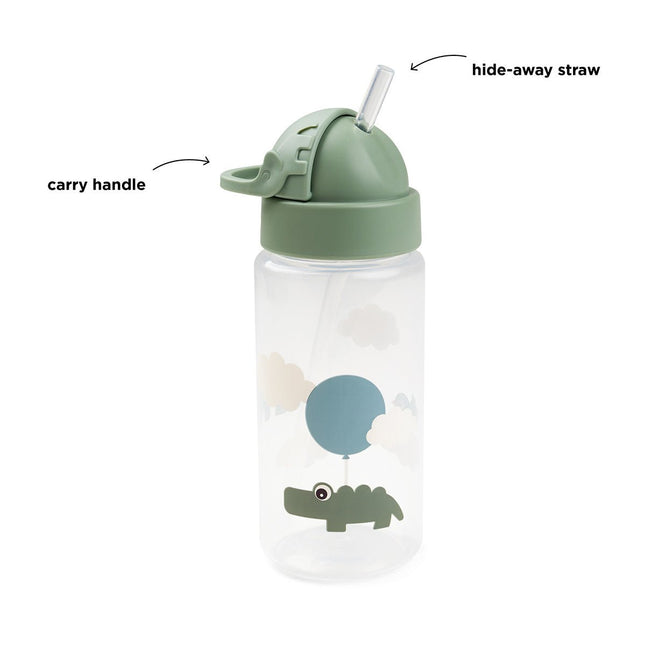 Done by Deer Rietjesbeker Happy Clouds Green 350ml koop je bij Babywinkel