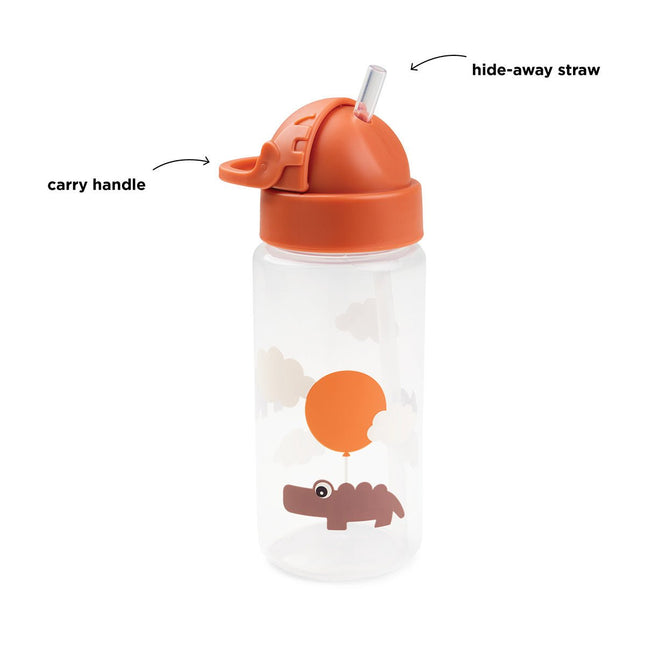 Done by Deer Rietjesbeker Happy Clouds Papaya 350ml koop je bij Babywinkel