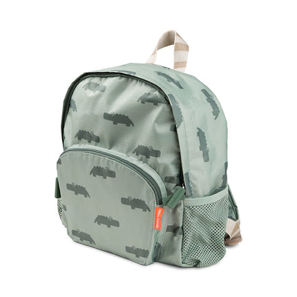 Done by Deer Rugzak Croco Green 29x31cm koop je bij Babywinkel