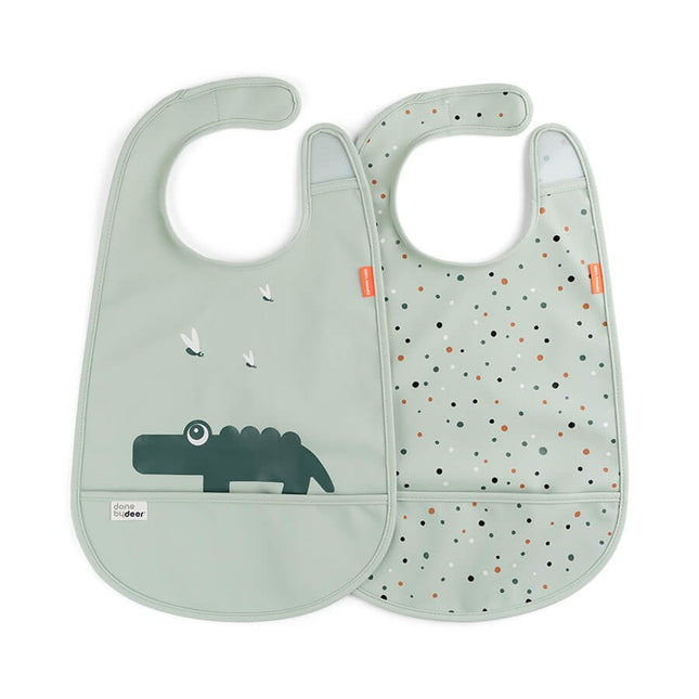Done by Deer Slabbetje Croco Green 2st koop je bij Babywinkel