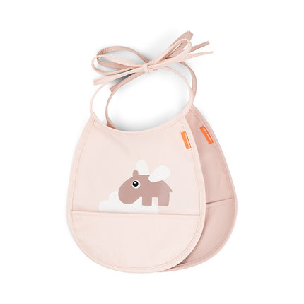 Done by Deer Slabbetje Happy Clouds Powder 2St koop je bij Babywinkel