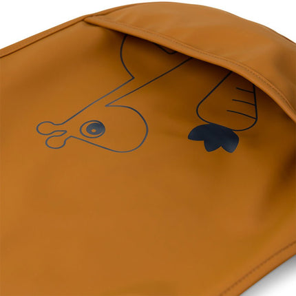 Done by Deer Slabbetje Met Klittenband Hertenvrienden Mosterd 2st koop je bij Babywinkel